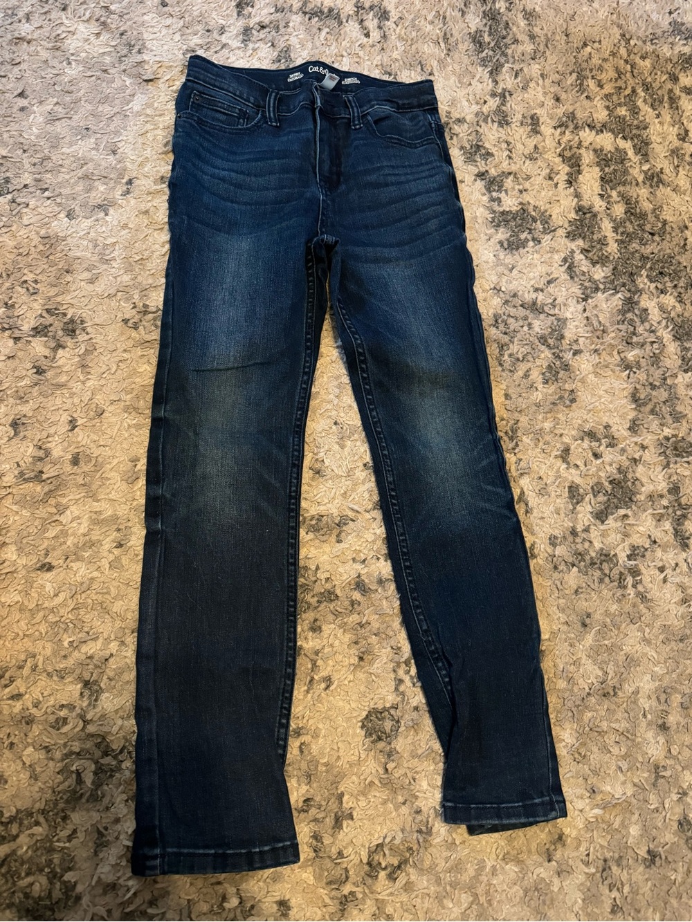 Cat & Jack Dark Blue Kids' Slim Jeans